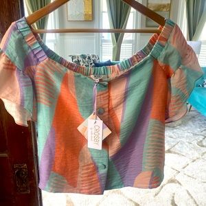 NWT Crosby by Mollie Burch shirt (M)